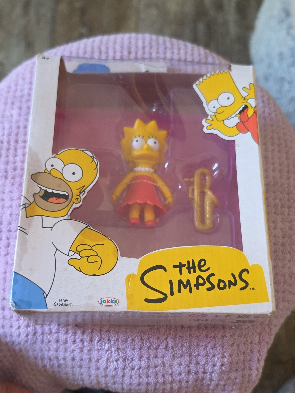 The Simpsons Lisa Simpson Figure - Yellow and Red
